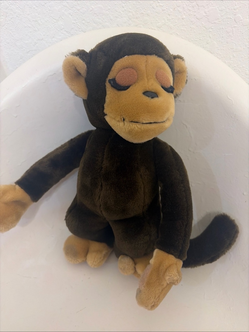 1975 Vintage Dakin MONKEY Plush Stuffed Toy